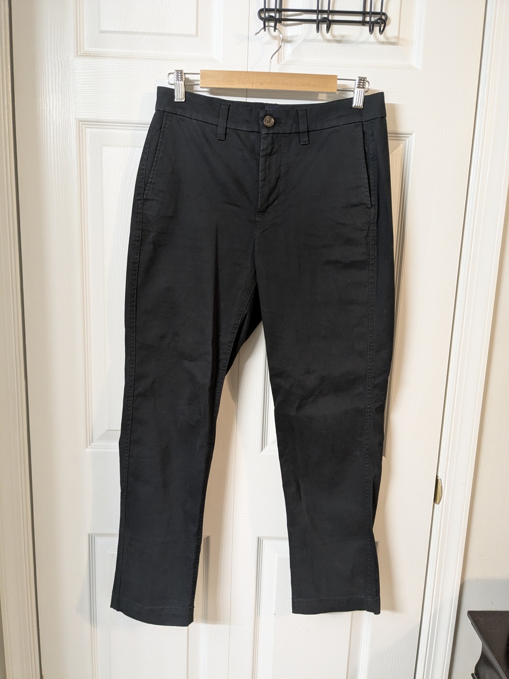 J. Crew Factory Girlfriend Chino Pants Size 4 Black